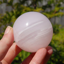 Load image into Gallery viewer, Pink Mangano Calcite Crystal Sphere
