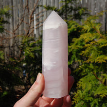Load image into Gallery viewer, Pink Mangano Calcite Crystal Tower
