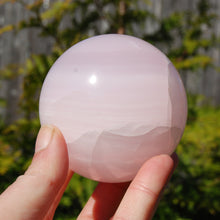 Load image into Gallery viewer, Pink Mangano Calcite Crystal Sphere
