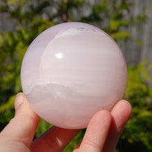 Load image into Gallery viewer, Pink Mangano Calcite Crystal Sphere
