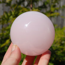 Load image into Gallery viewer, Pink Mangano Calcite Crystal Sphere
