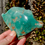 Mtorolite Chrome Chalcedony Crystal Slice