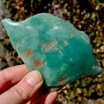 Mtorolite Chrome Chalcedony Crystal Slice