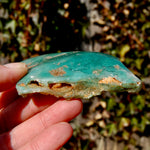 Mtorolite Chrome Chalcedony Crystal Slice