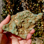 Mtorolite Chrome Chalcedony Crystal Slice