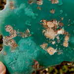 Mtorolite crystal, chrome chalcedony