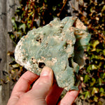 Mtorolite crystal, chrome chalcedony