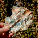 Mtorolite Chrome Chalcedony Crystal Slice