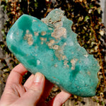 XL Mtorolite Chrome Chalcedony Crystal Slice