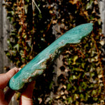 XL Mtorolite Chrome Chalcedony Crystal Slice