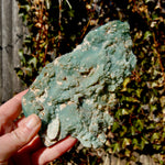 XL Mtorolite Chrome Chalcedony Crystal Slice