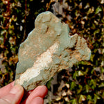 Mtorolite Chrome Chalcedony Crystal Slice
