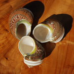 Banded Tapestry Turbo Shell 2-2.5in Mother of Pearl Shell