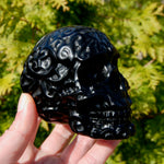 Obsidian Crystal Skull