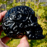 Obsidian Crystal Skull