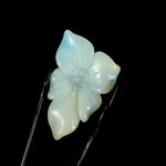 Blue Andean Opal Crystal Flower