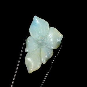 Blue Andean Opal Crystal Flower