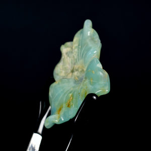 Blue Andean Opal Crystal Flower