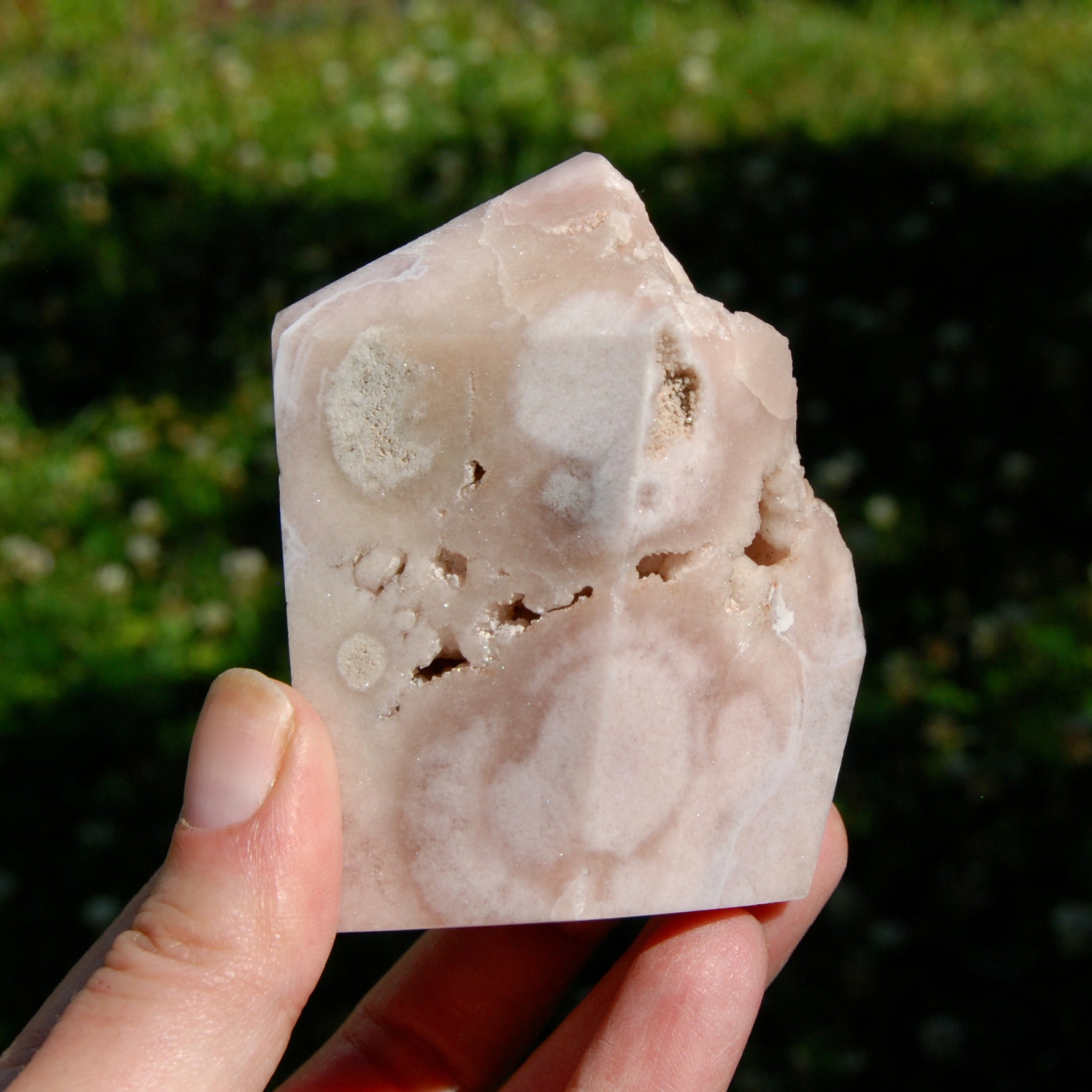 Pink Amethyst Freeform Tower