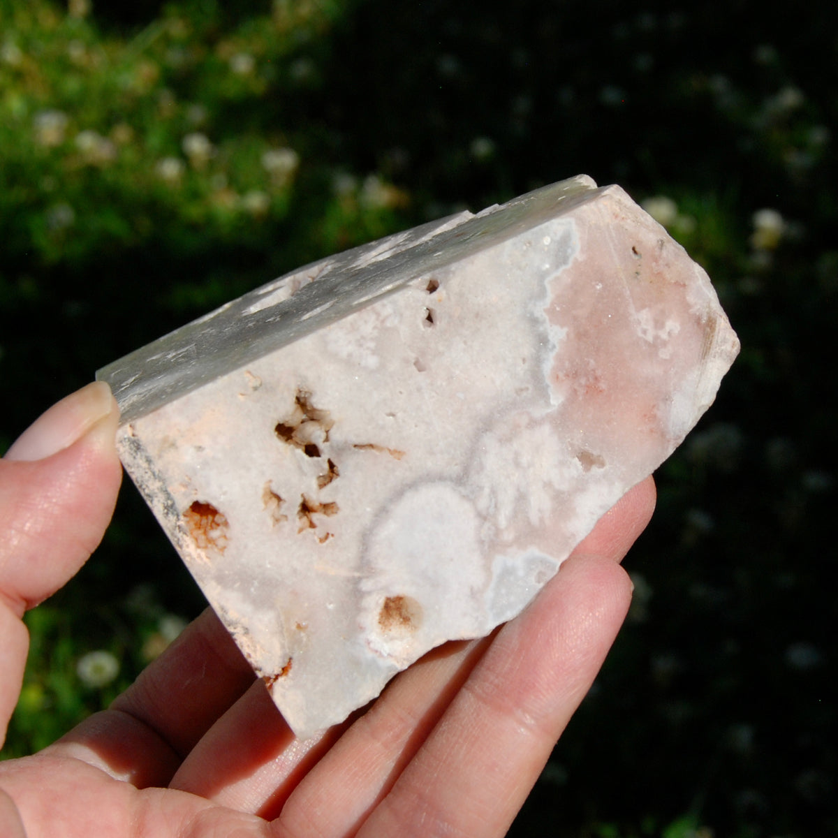Pink Amethyst Geode Crystal Freeform Tower