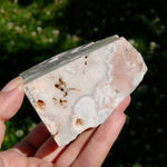 Pink Amethyst Geode Crystal Freeform Tower