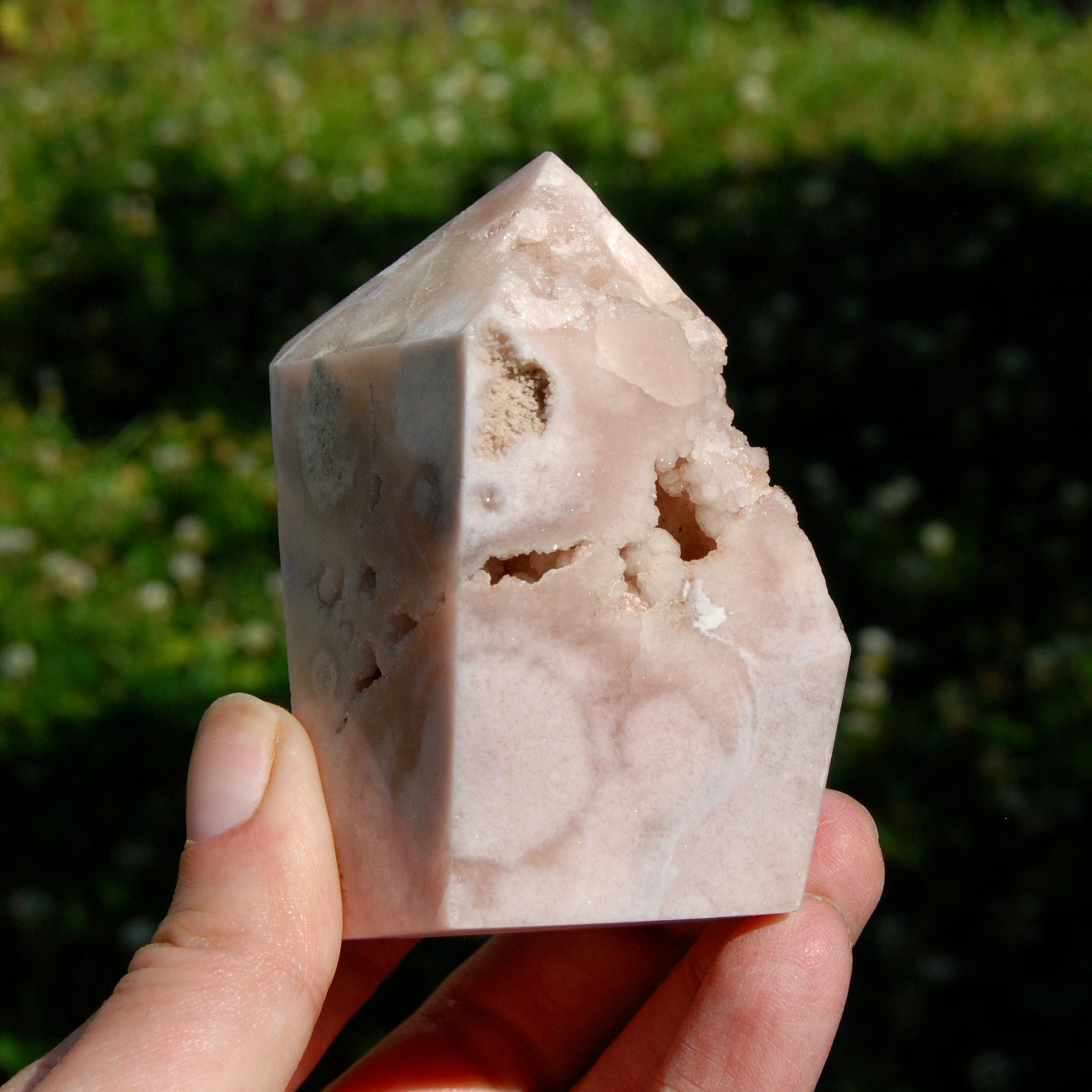 Pink Amethyst Freeform Tower