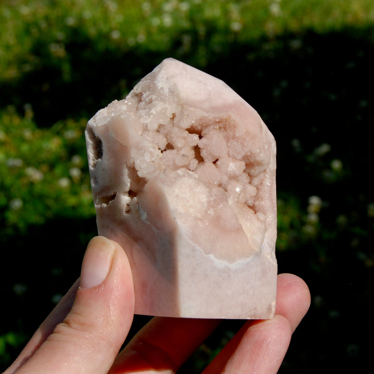 Pink Amethyst Freeform Tower