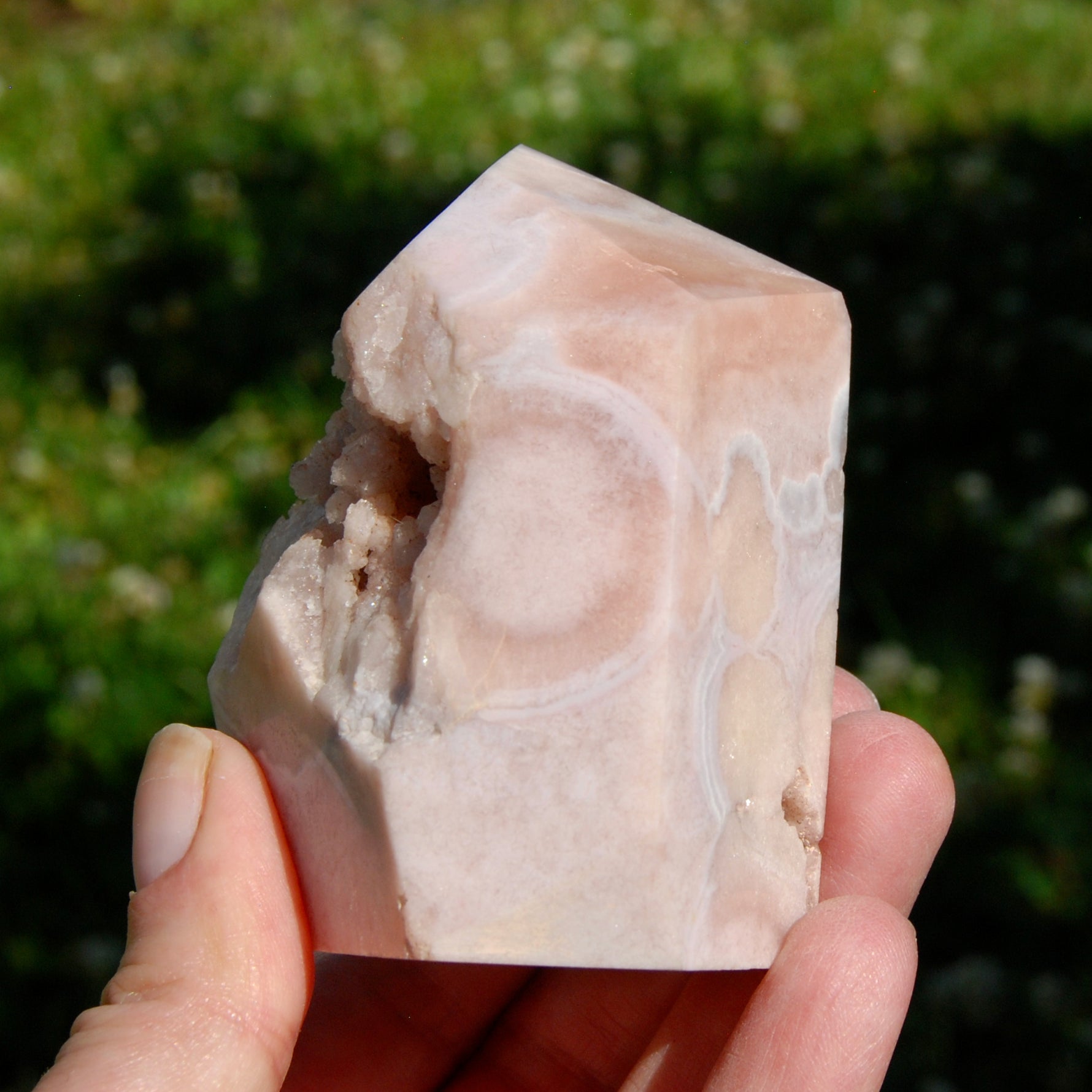 Pink Amethyst Freeform Tower