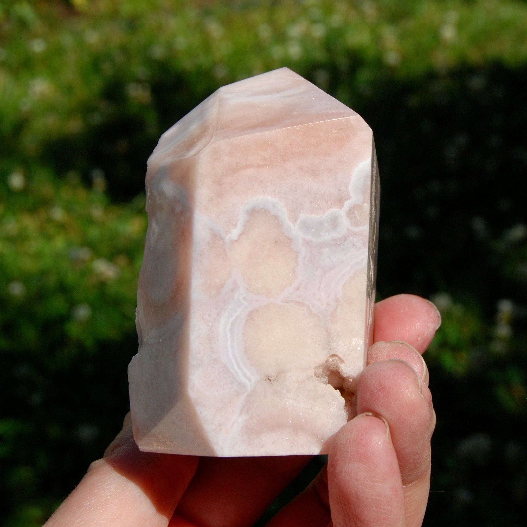 Pink Amethyst Freeform Tower