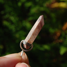 Load image into Gallery viewer, Pink Lithium Lemurian Quartz Crystal Pendant
