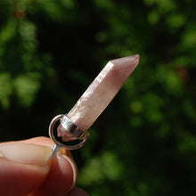 Load image into Gallery viewer, Pink Lithium Lemurian Quartz Crystal Pendant
