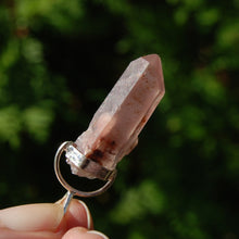 Load image into Gallery viewer, Pink Lithium Lemurian Quartz Crystal Pendant
