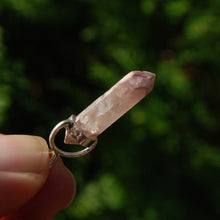 Load image into Gallery viewer, Pink Lithium Lemurian Quartz Crystal Pendant
