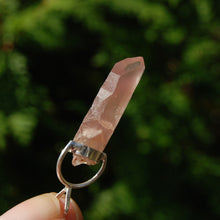 Load image into Gallery viewer, Pink Lithium Lemurian Quartz Crystal Pendant
