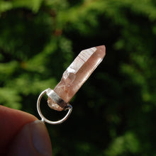 Load image into Gallery viewer, Pink Lithium Lemurian Quartz Crystal Pendant
