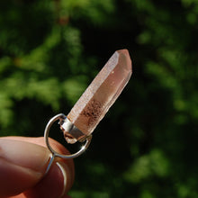 Load image into Gallery viewer, Pink Lithium Lemurian Quartz Crystal Pendant
