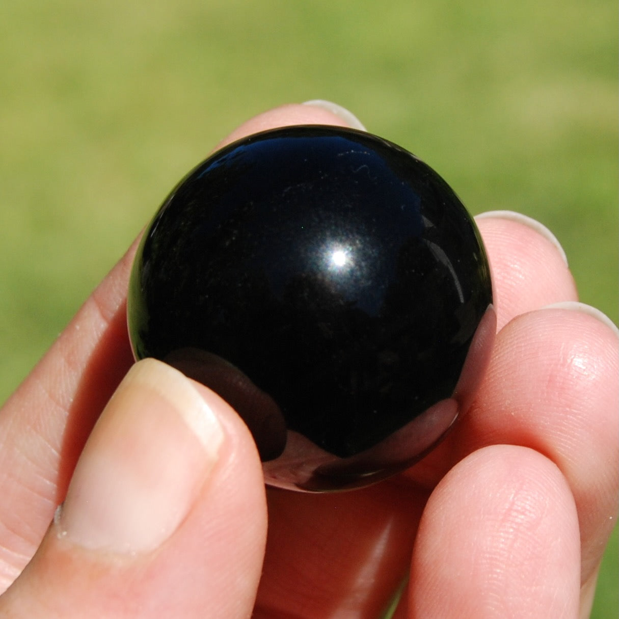 Rainbow Obsidian Crystal Sphere