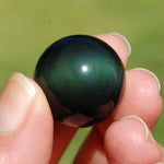 Small Rainbow Obsidian Crystal Sphere