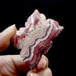 Genuine Rhodochrosite Carved Crystal Crystal Flower