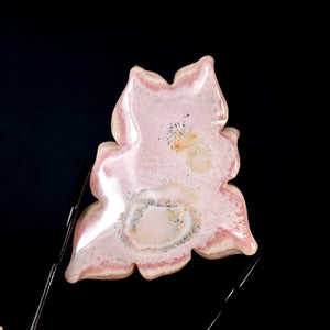 Genuine Rhodochrosite Carved Crystal Crystal Flower, Argentina