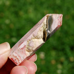 Rhodochrosite Crystal Tower – 2.1" Polished Healing Stone from Argentina