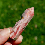 Rhodochrosite Crystal Tower – 2.1" Polished Healing Stone from Argentina