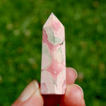 Rhodochrosite Crystal Tower – 1.8" 19g Polished Stone to Manifest Love & Healing from Argentina (Copy)