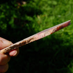 Rhodochrosite Slice with Galena & Pyrite – Polished Crystal from Argentina