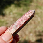 Rhodochrosite Gemstone Tower, Healing Crystals, Love Manifestation, Argentina