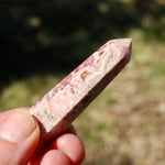 Rhodochrosite Gemstone Tower, Healing Crystals, Love Manifestation, Argentina