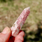 Rhodochrosite Gemstone Tower, Healing Crystals, Love Manifestation, Argentina