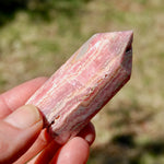Rhodochrosite Gemstone Tower, Healing Crystals, Love Manifestation, Argentina