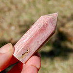 Rhodochrosite Gemstone Tower, Healing Crystals, Love Manifestation, Argentina