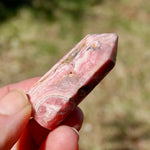 Rhodochrosite Gemstone Tower, Healing Crystals, Manifest Love, Argentina
